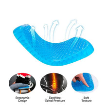 Cargar imagen en el visor de la galería, Asiento Cojín de gel Ortopédico - Flexible y Confortable
