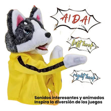 Cargar imagen en el visor de la galería, PELUCHE HUSKY BOXEADOR
